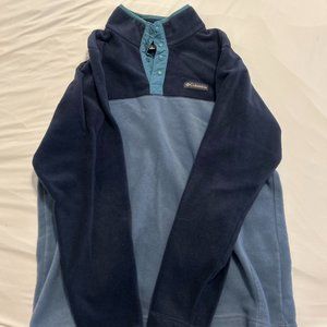 Columbia Steen's Mountain Snap Neck Pull Over Large